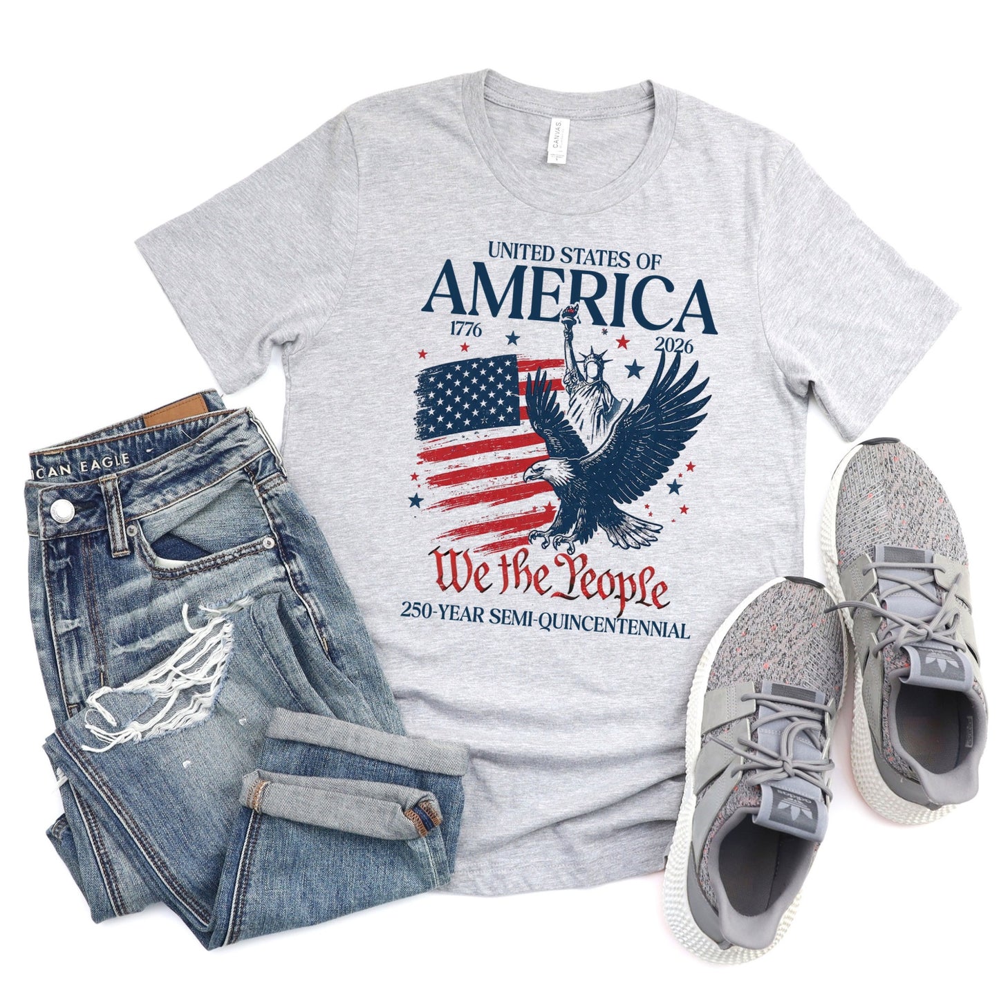 United States of America 250 Year Semi-quincentennial Eagle Shirt