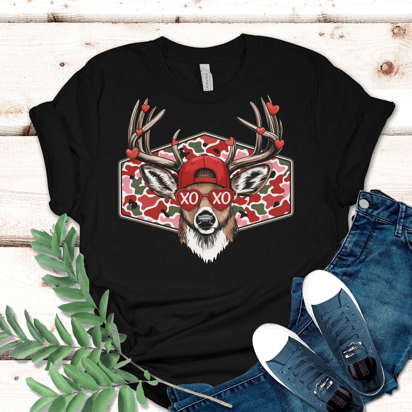 XOXO Buck Valentine Shirt