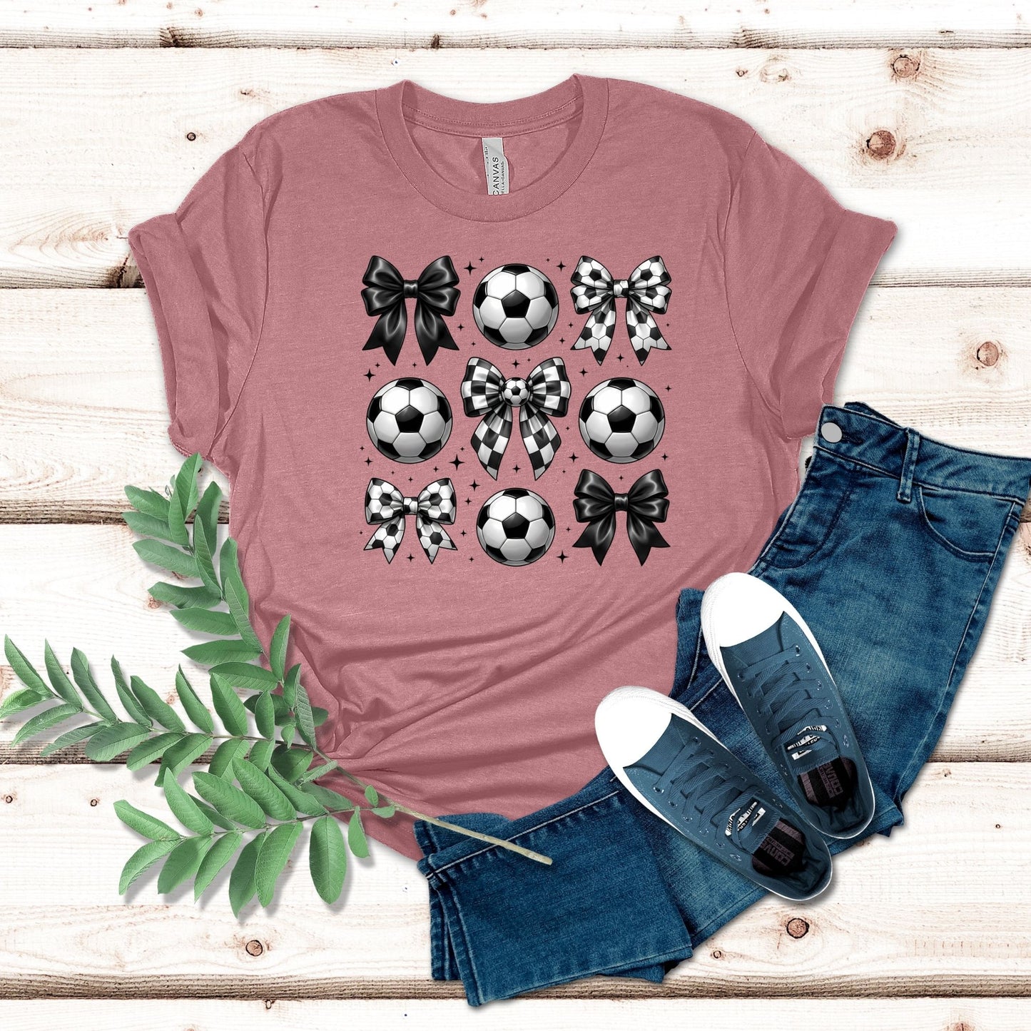 Soccer Coquette Bow Shirt
