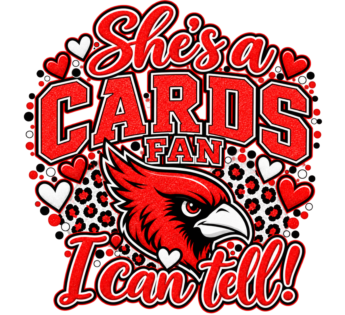 She’s a Cards Fan I Can Tell T-Shirt