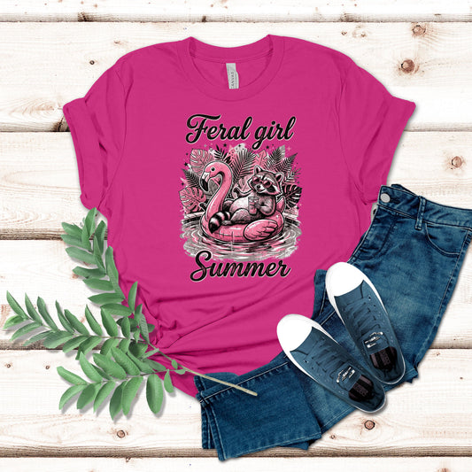 Feral Girl Summer Shirt