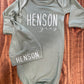 Custom Baby Gown and Beanie