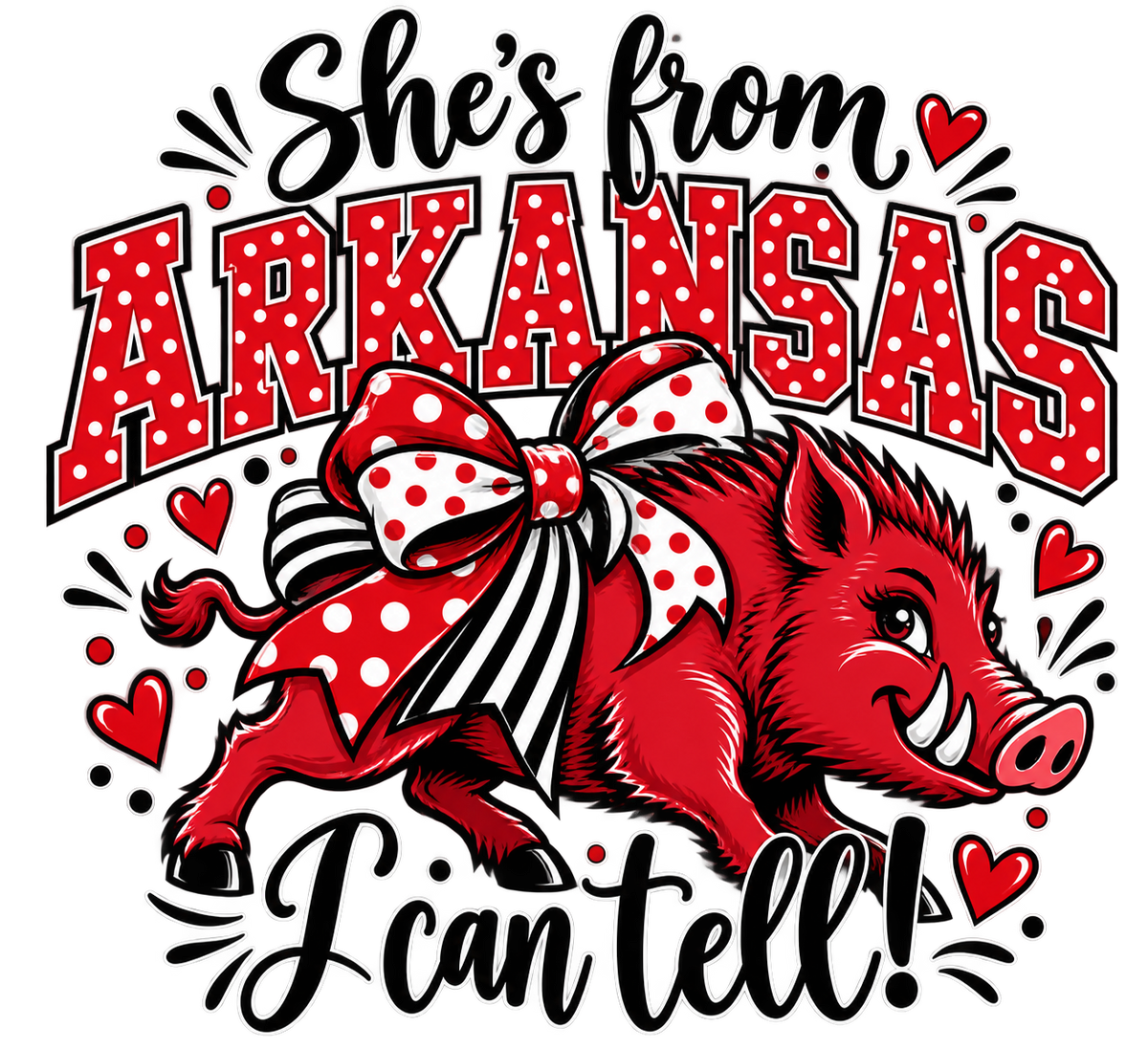 She’s From Arkansas I Can Tell T-Shirt
