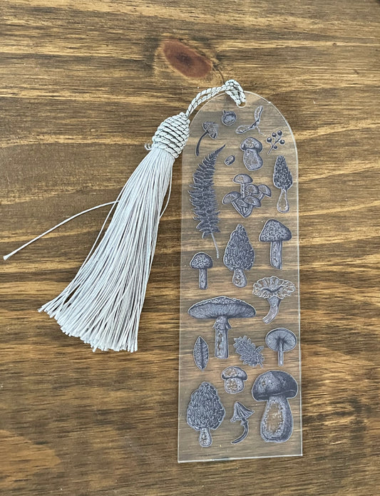 Acrylic Bookmark Mushroom