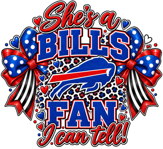 She’s a Bills Fan I Can Tell T-Shirt