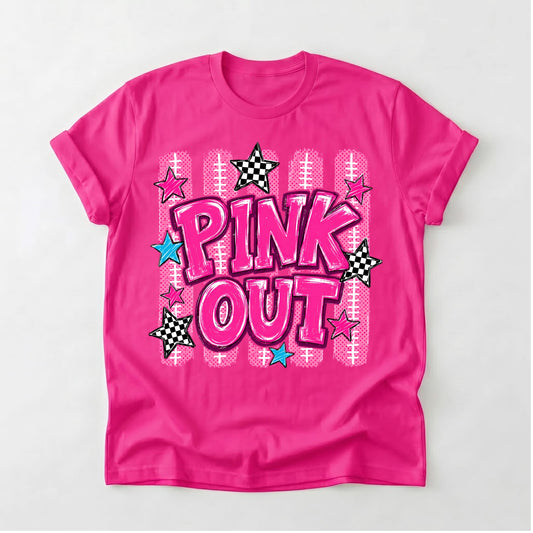 Brushstroke Pink Out Shirt