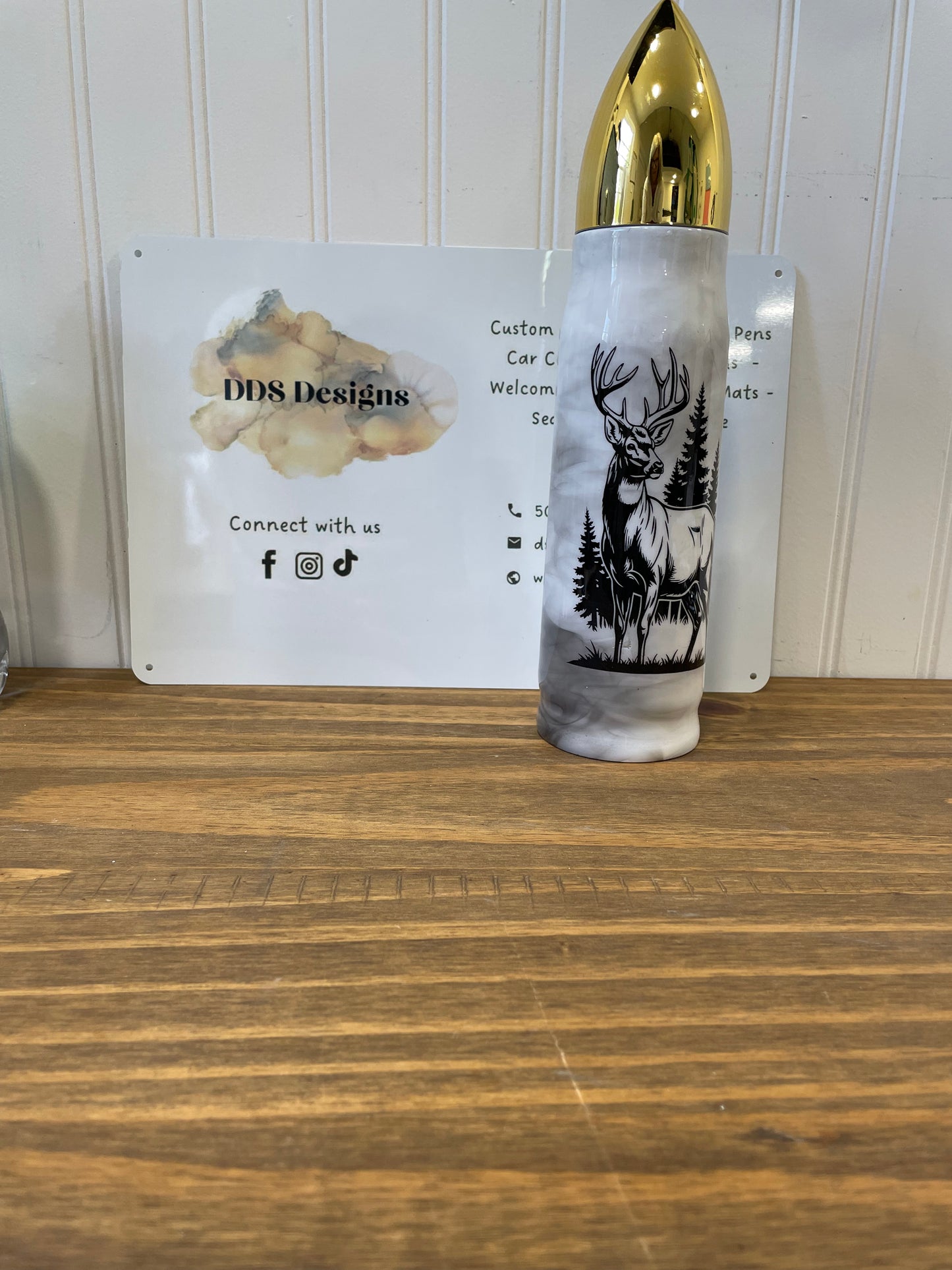 Bullet 16 oz Smoky Deer Tumbler (Ready to Ship)