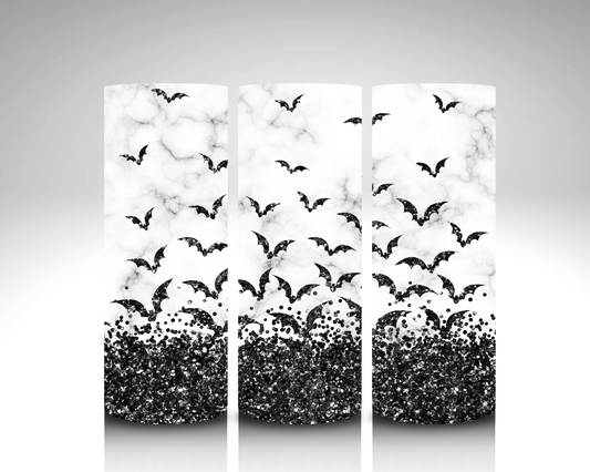 Bats Halloween 20 oz Straight Tumbler (RTS)