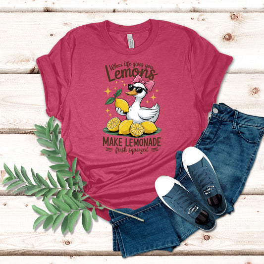 When Life Gives You Lemons Goose Shirt
