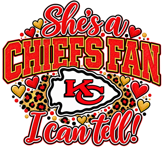 She’s a Chiefs Fan I Can Tell T-Shirt