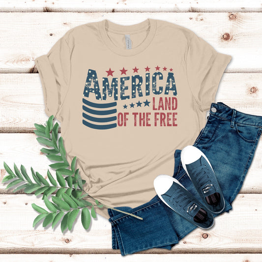America Land of the Free Shirt