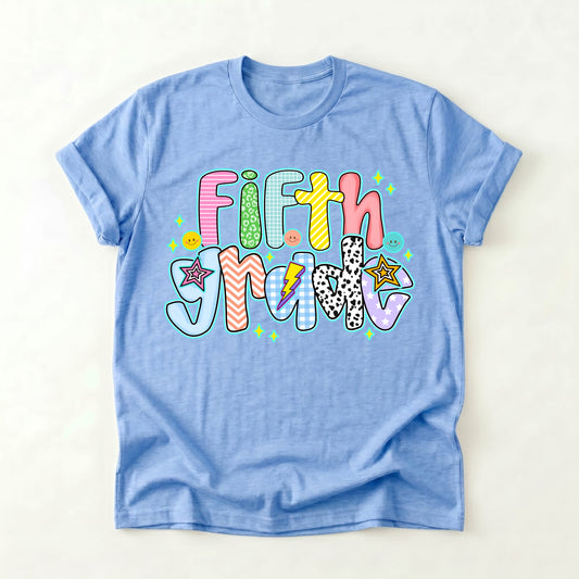 Doodle Fifth Grade Shirt