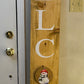 Welcome Sign Door Leaner with Interchangeable Pieces