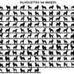 Custom Dog Heartbeat UV DTF White Decal