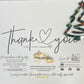 Single Jumbo Christmas Tree Print Paper Clip/Bookmark