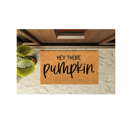 Hey There Pumpkin Welcome Mat