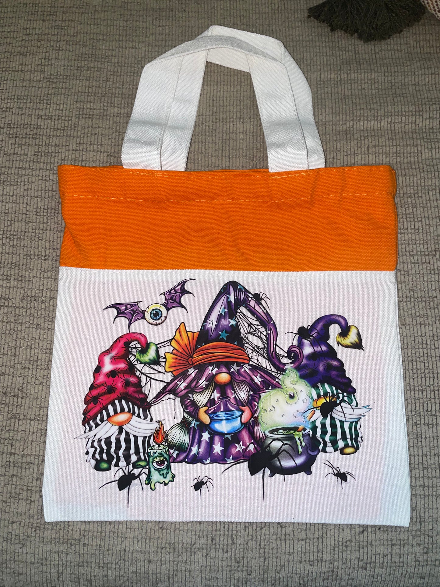 Spooky Gnome Trick or Treat Bag