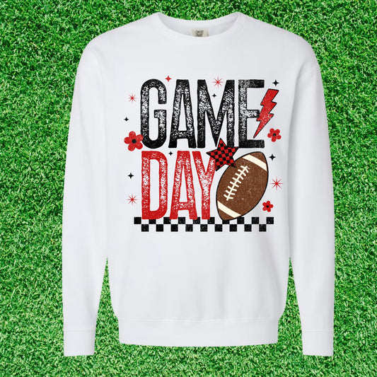 Game Day White Sweatshirt
