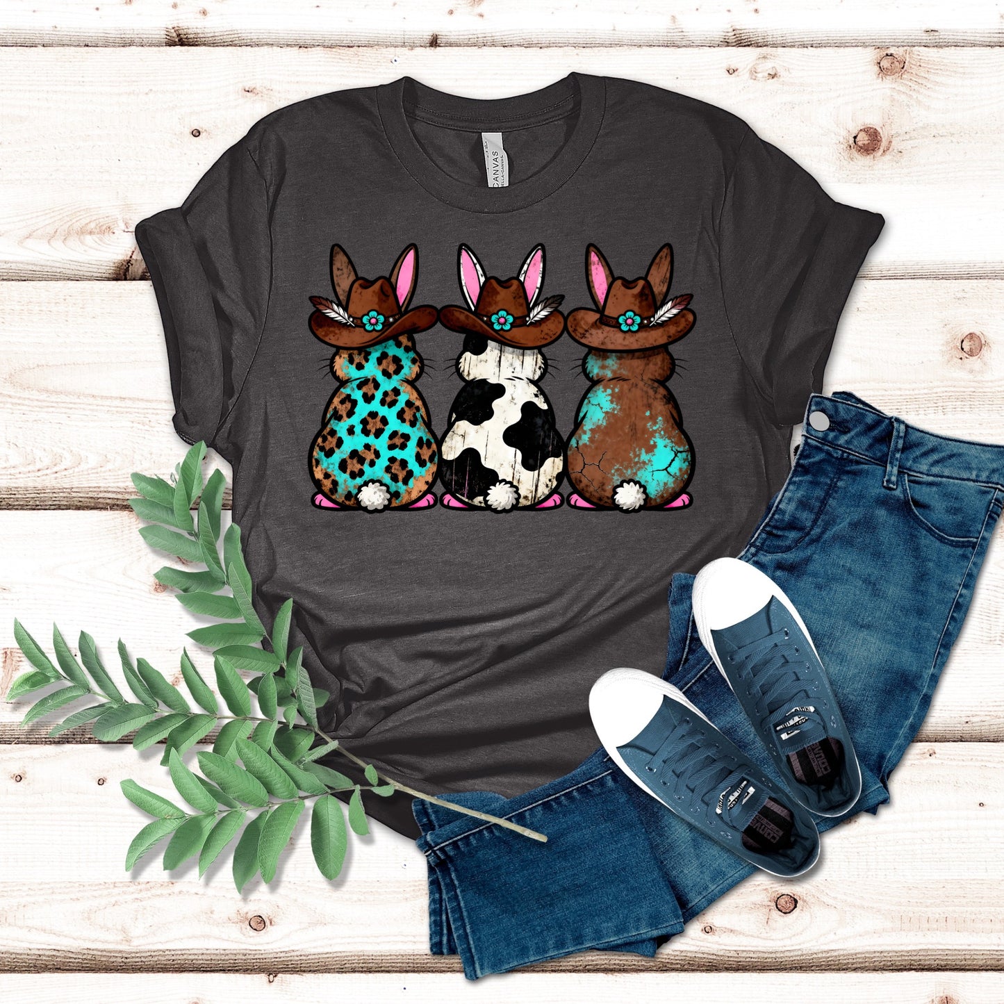 Cowboy Easter Bunnies Shirt