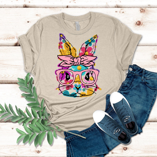 Easter Bunny w/Glasses Shirt