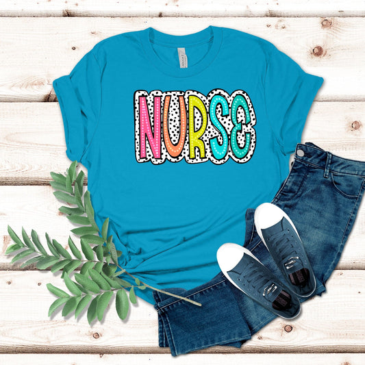 Polka Dot Nurse Shirt
