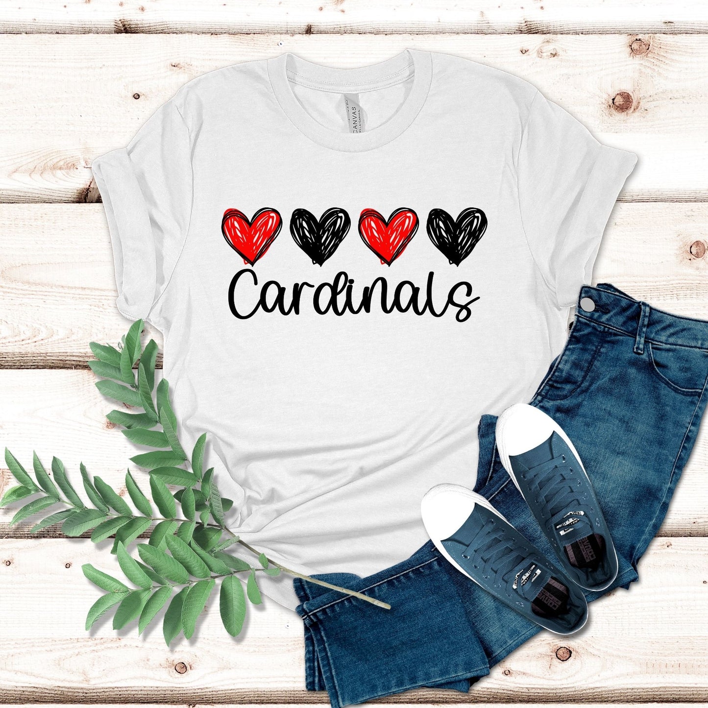 Cardinals Hearts Shirt