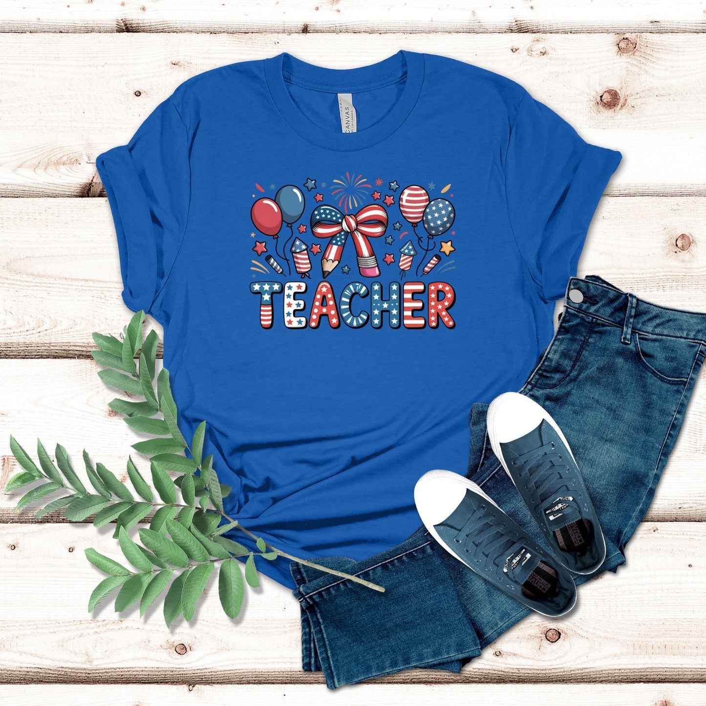 Patriotic Teacher Shirt