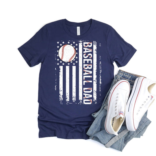 Baseball Dad Flag