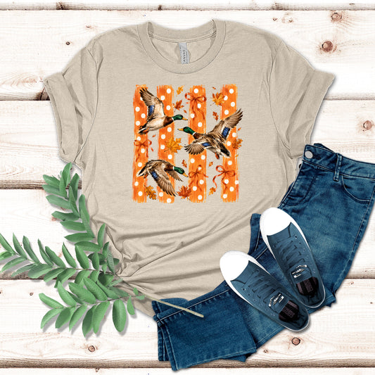 Striped Polka Dot Mallard Shirt