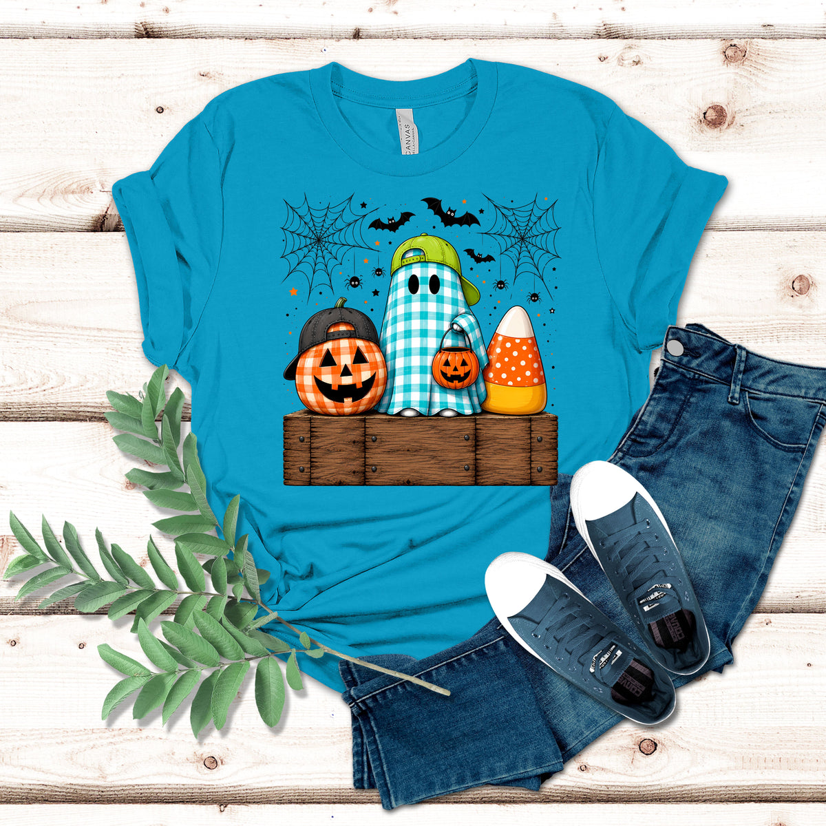 Personalized Pumpkin Ghost Halloween Shirt