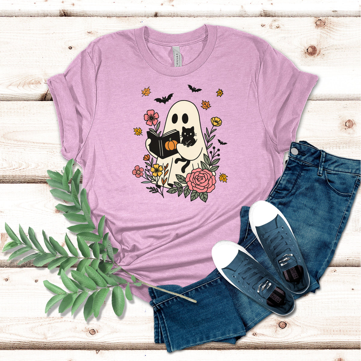 Reading Ghost Halloween Shirt