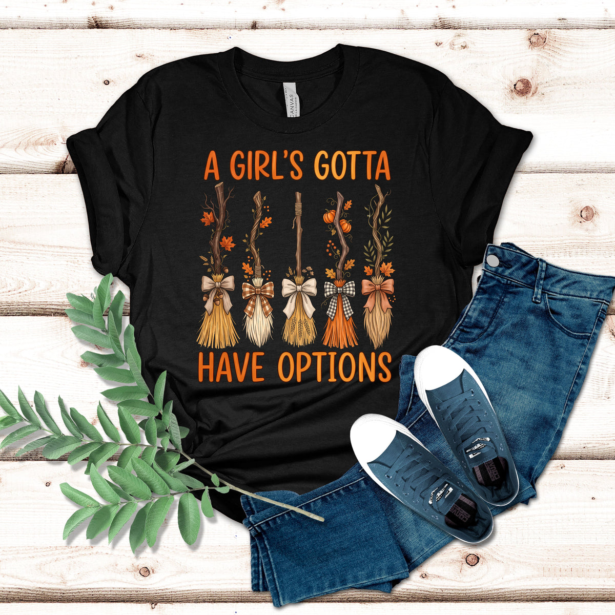 A Girl’s Gotta Have Options Halloween Shirt