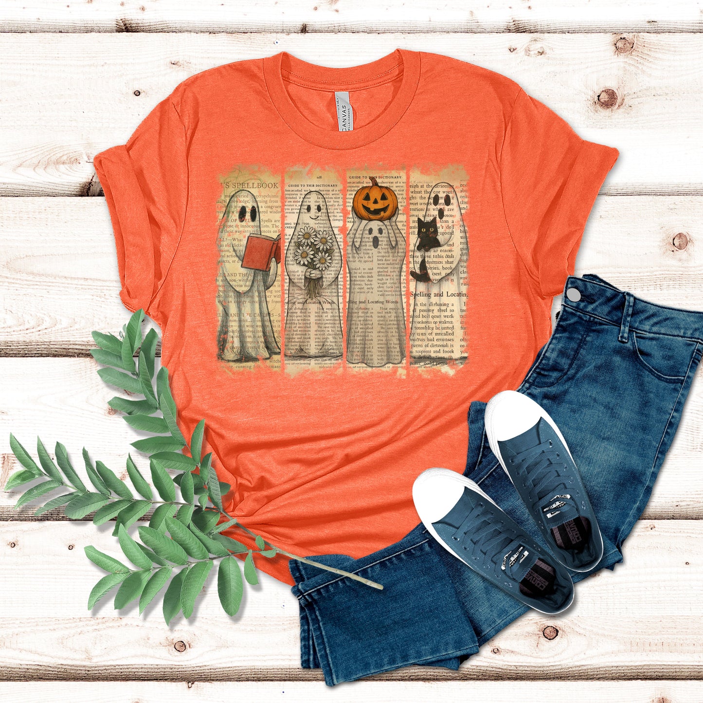 Ghost Book Pages Shirt