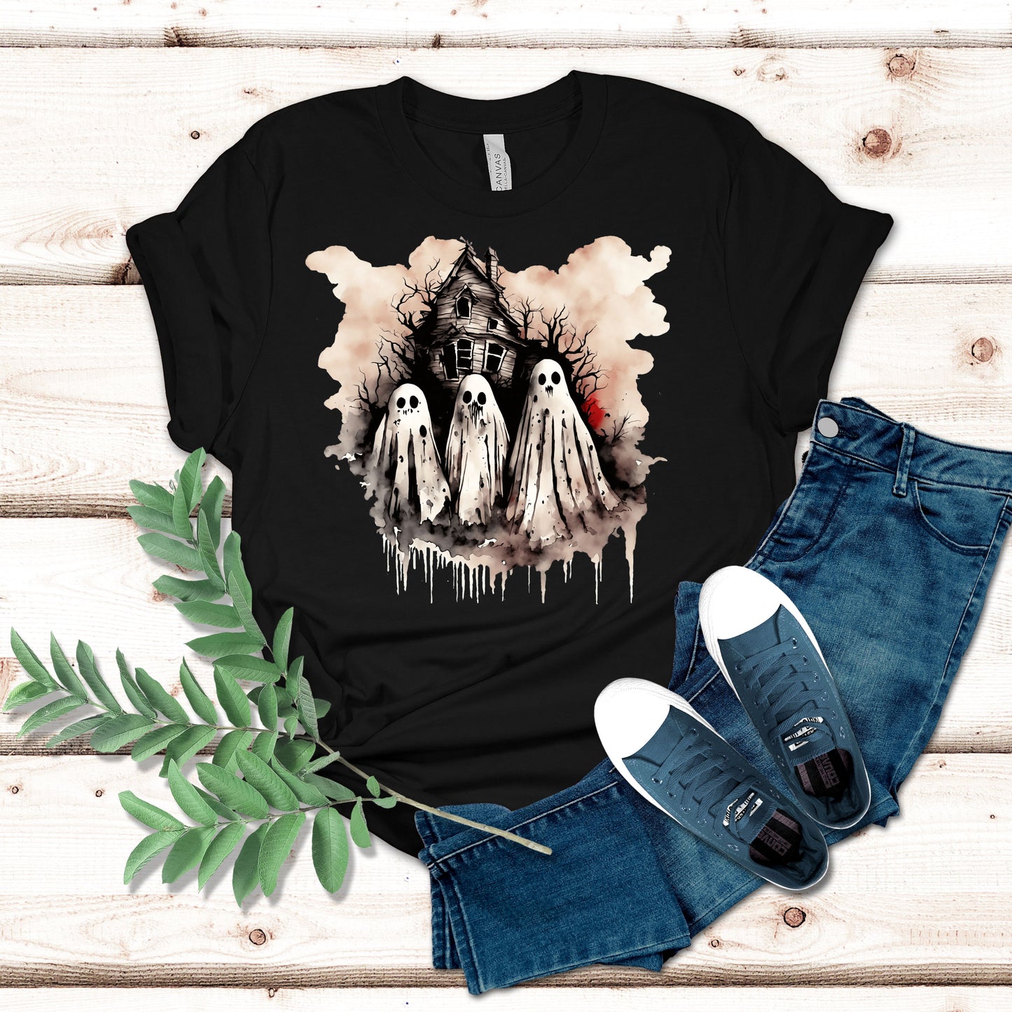 Spooky Ghost Halloween Shirt
