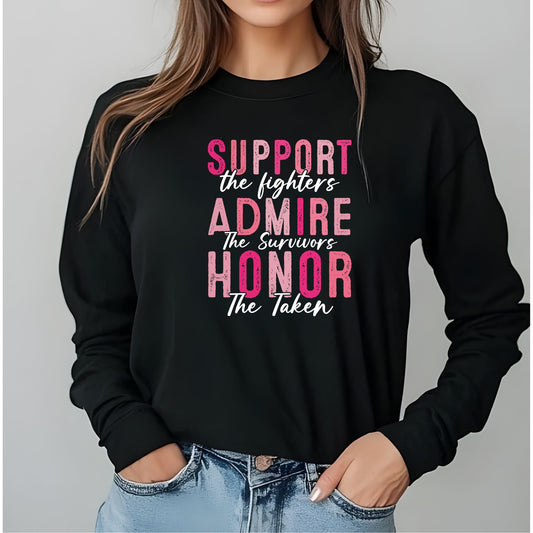 Support Admire Honor