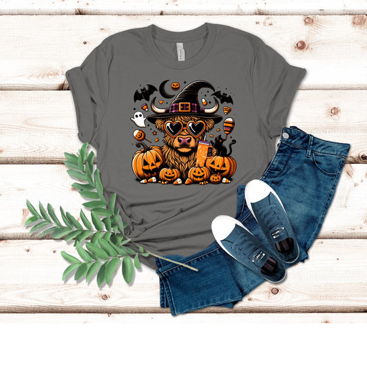 Halloween Highland Cow